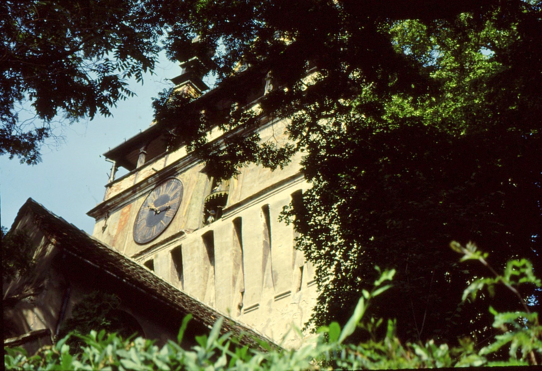1993 05 Sighisoara tour de l'horloge
