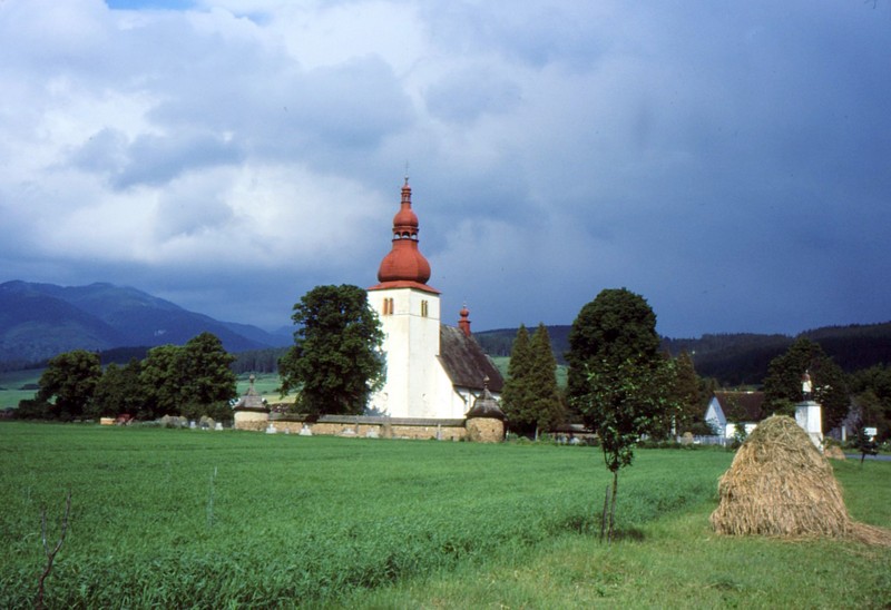 village près de Liptovski Mikulas